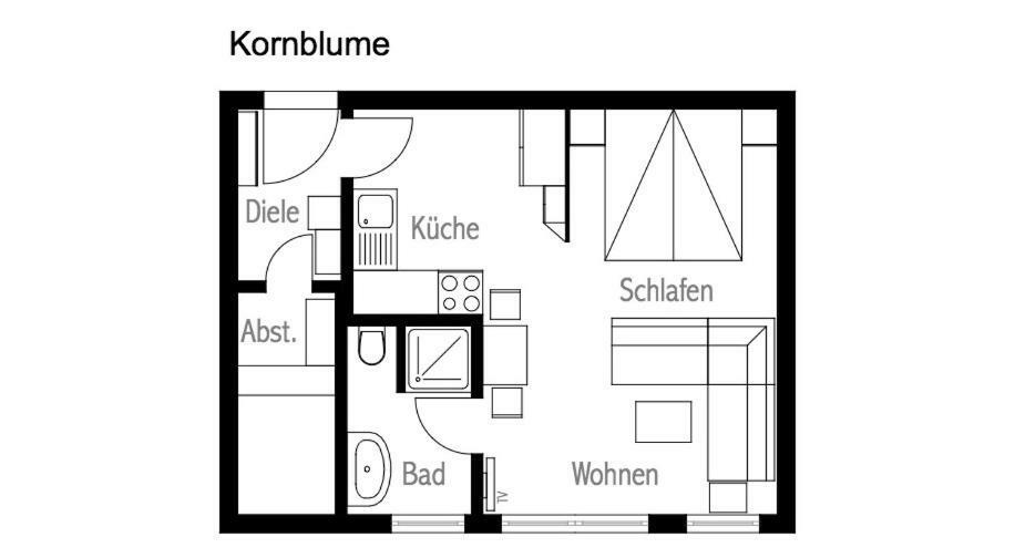 Ferienwohnung Sabrina 上施陶芬 外观 照片
